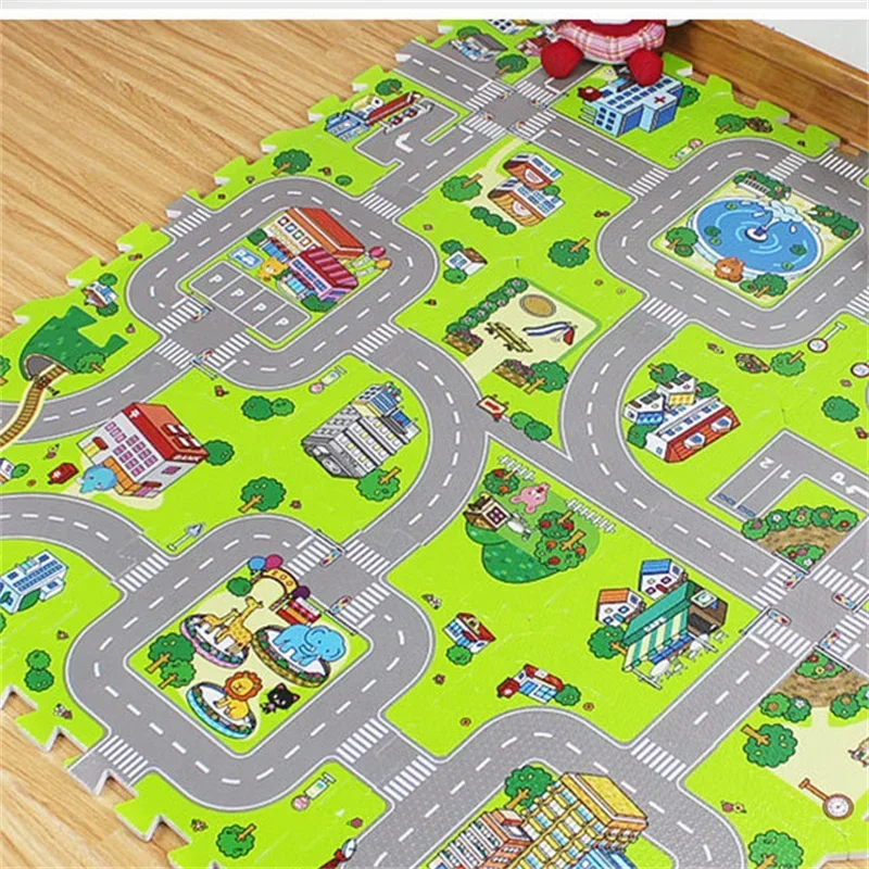 Baby Play Mats EVA Foam Puzzle Mat Children Room Activities Game Mat For Baby Interlock Floor Carpet 30*30CM/set Toys Gift 2