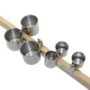 Pet Stainless Steel Bird Feeder Double Cup/Single Cup With Clip Parrot Feeder Round Birdhouse Food Drinking Water Feeding Bowl 1