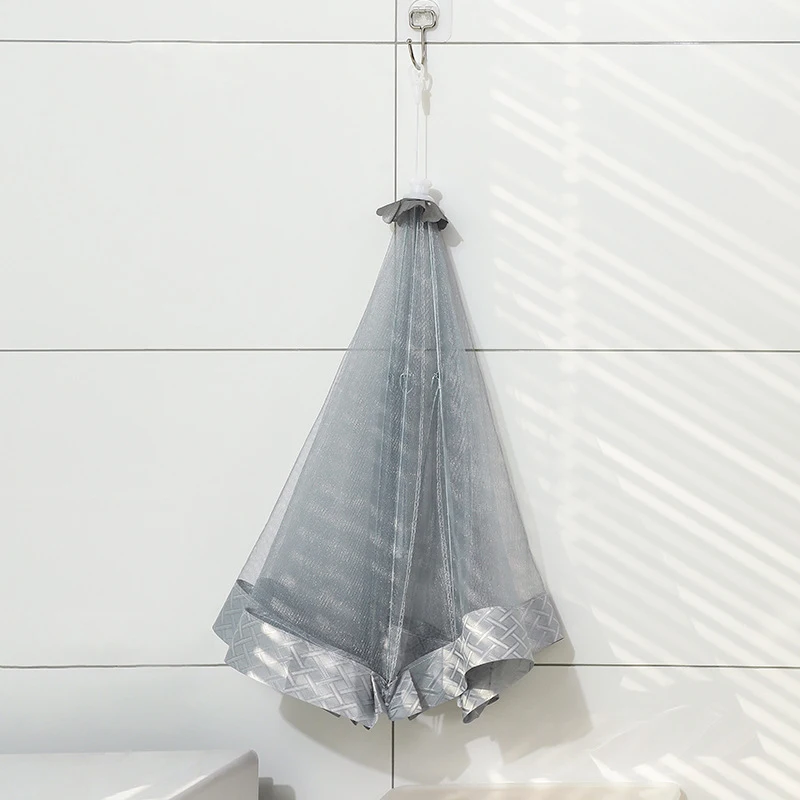 Foldable Food Mesh Cover Household Anti Fly Mosquito Vegetable Fruit Cover Picnic Protect Net Tent Umbrella Kitchen Accessories