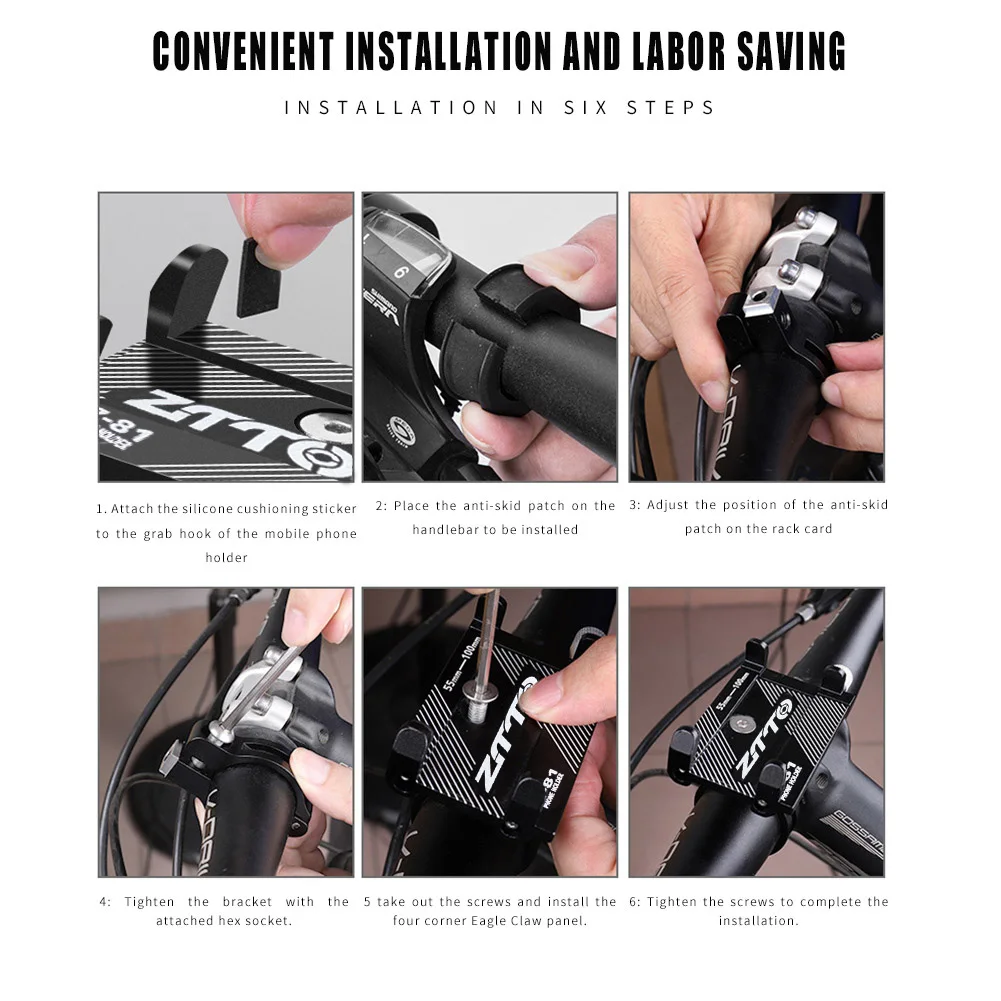 ZTTO Bicycle Phone Holder Feature 14