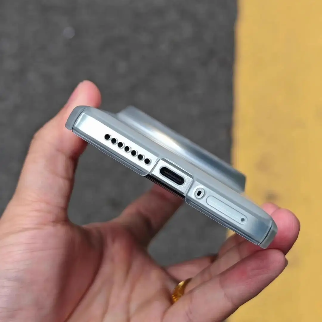 Transparent Slim Magnetic Protective Hard Case - Ultra Durable Back Cover Shell