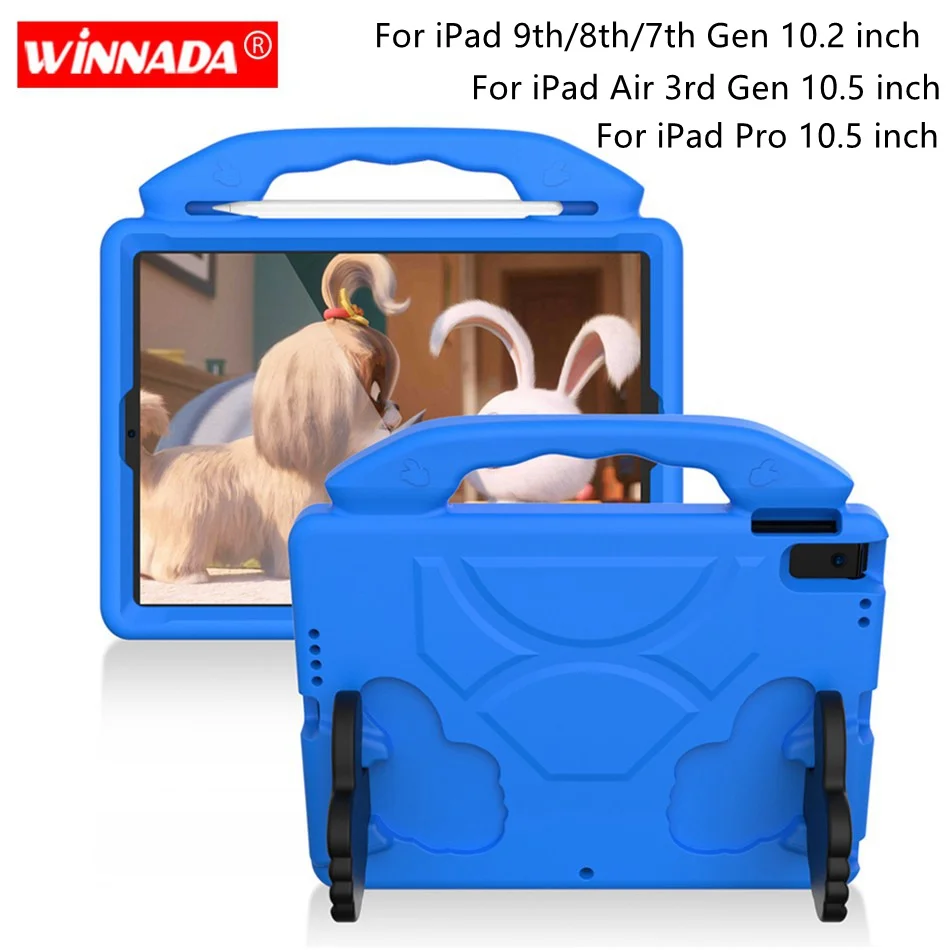 For ipad 10.2 case 9th Gen A2603 A2602 A2604 kids Cover for ipad