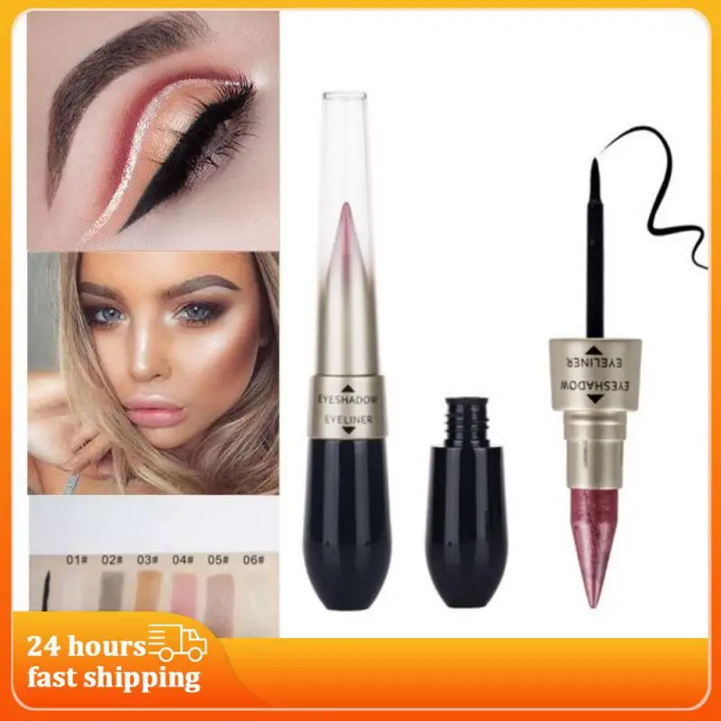 

Черная жидкая подводка для глаз в форме ручки, Водостойкая Подводка для глаз, карандаш, натуральная Стойкая подводка для глаз, тени для глаз, макияж для женщин, косметика