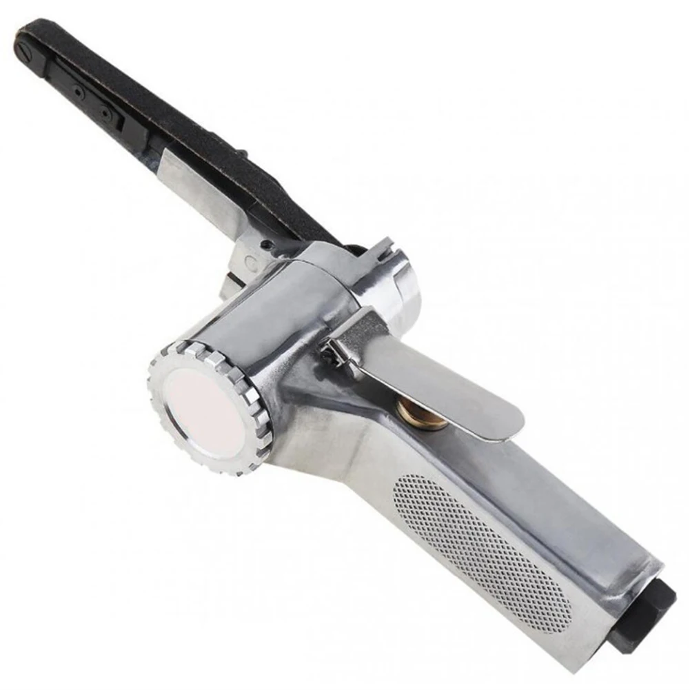 3/8 Inch Air Angle Grinding Machine Heavy Duty Pneumatic Grinding Machine 16000RPM Belt Grinder with Sanding Belts