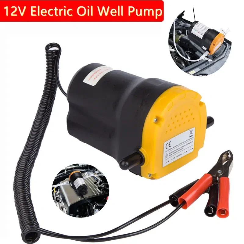 Stainless Steel Booster Pump, 80W 12V Electric Engine Oil Pump, Dc 12v