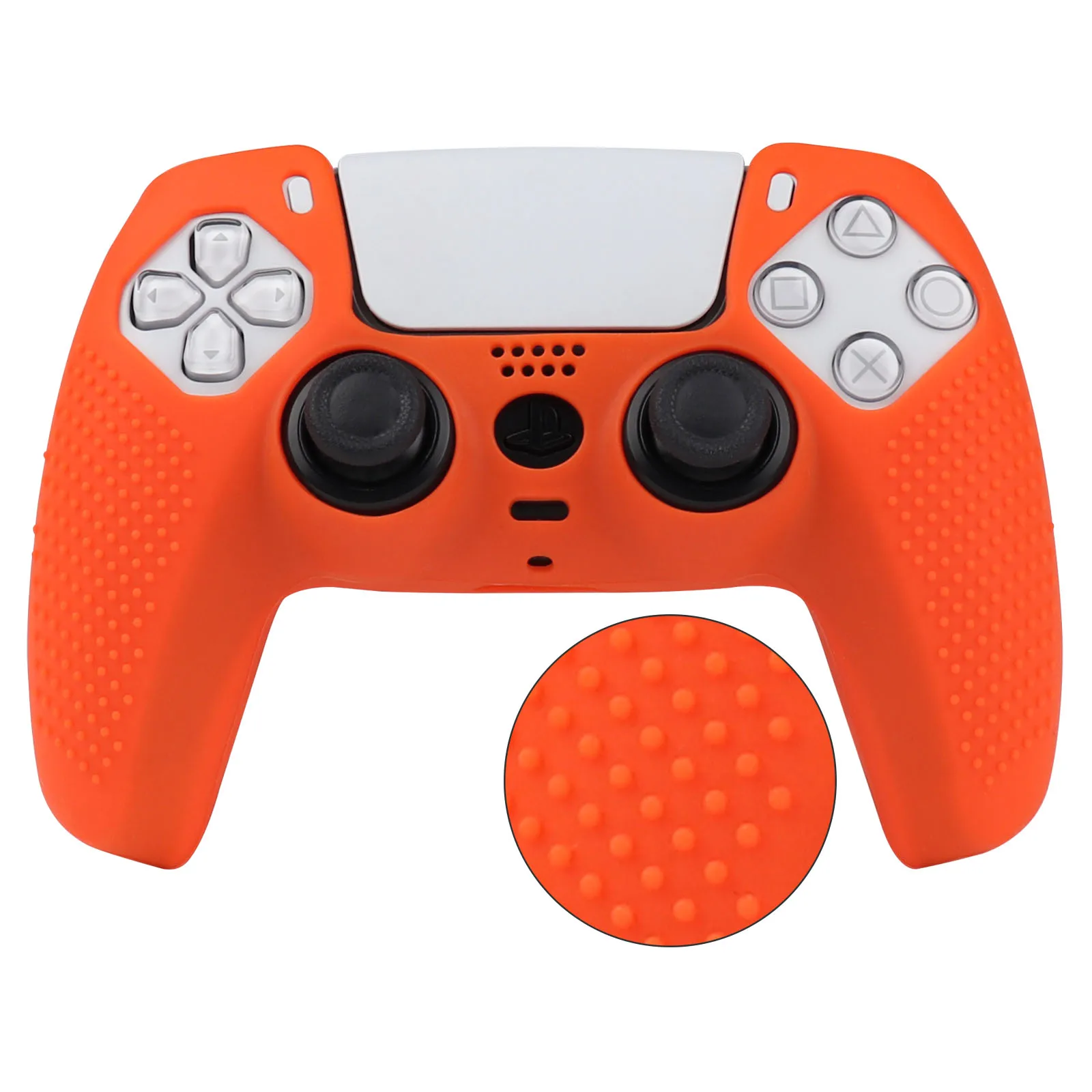 Housse Silicone Anti-dérapante Pour Manette PS4 DualShock 4 – Noire