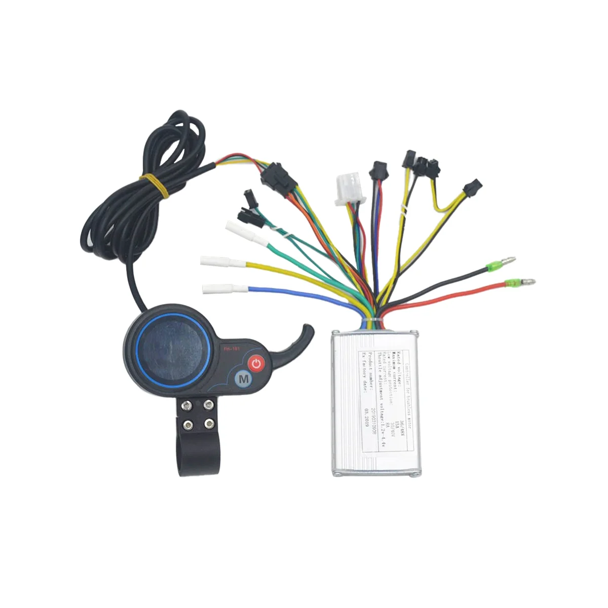 

Electric Scooter Lcd Instrument Panel Electric Mountain Bike Lcd Color S n Controller Two in One Integrated Set