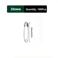 Length 22mm 100Pcs