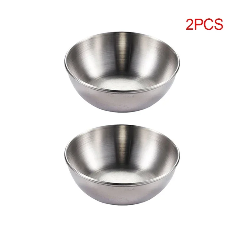 Stainless Steel Sauce and Spice Dishes Set - Specialty Tableware Collection
