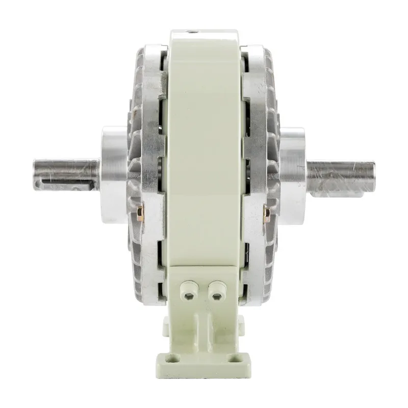 Magnetic Powder Clutch Brake DC24V Tension Controller Electromagnetic Powder Brake Single/double Shafts with Base