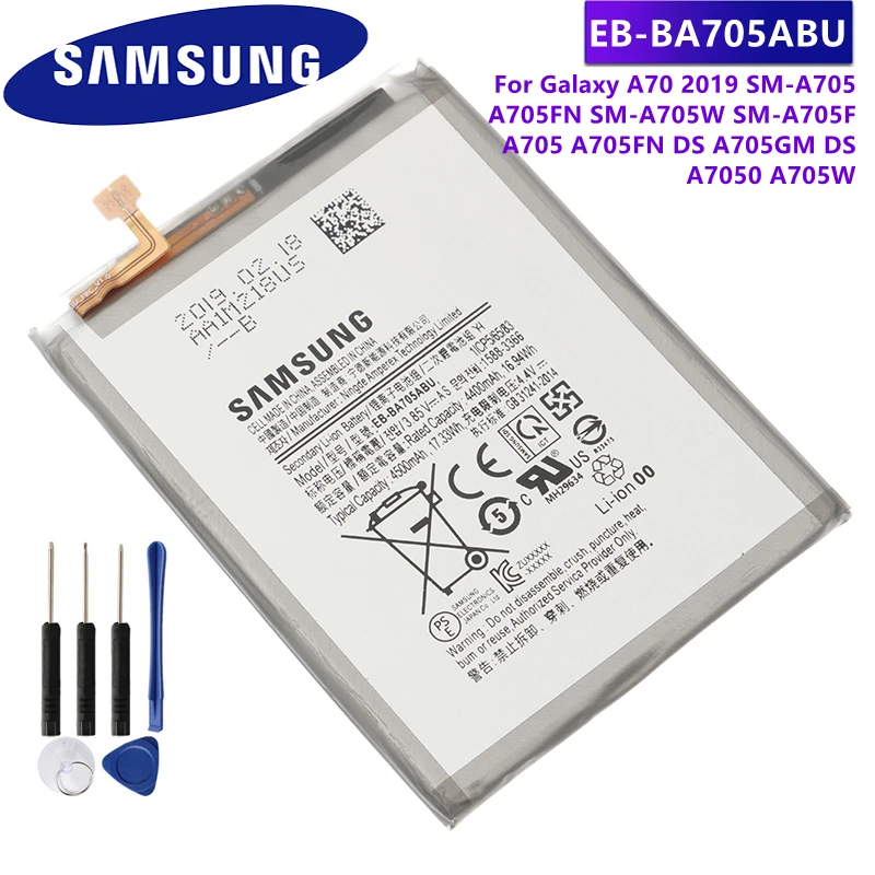 Ebba705abu Samsung Original Battery For Galaxy A70 2019 Sma705 A705fn