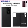 Smart View Wallet Flip Case For Samsung Galaxy S22Ultra SM-S908B Smart View Phone Case Cover（EF-ZS908) 1