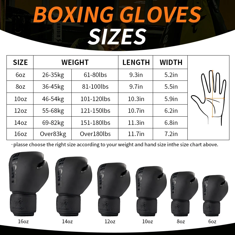 8/10/12 14 16 oz Boxing Gloves Professional Adult Boxing Muay Thai Fighting Gloves Men's and Women's Training Combat MMA boxing gloves