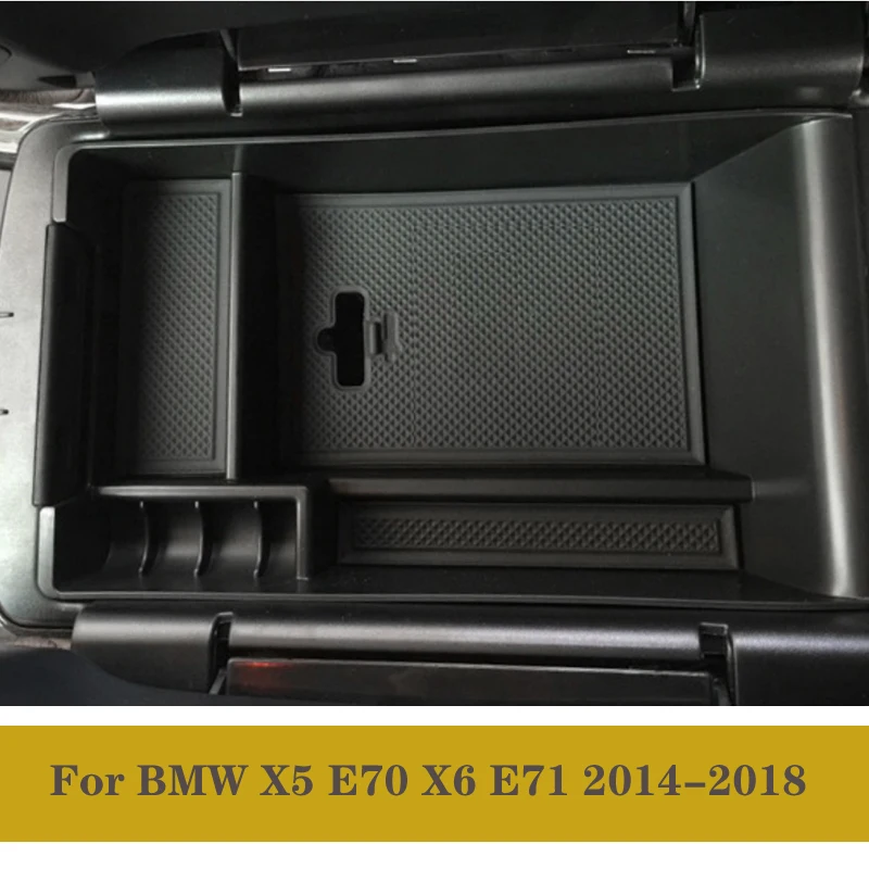 

Ящик для хранения для центрального подлокотника BMW X5 E70 X6 E71 2014-2018