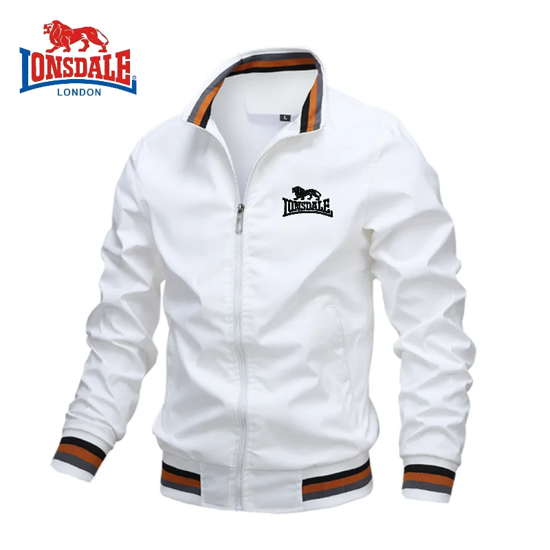 Men's Zippered Sports Jacket Spring and Autumn Fashionable Casual Outdoor Top sports jacket