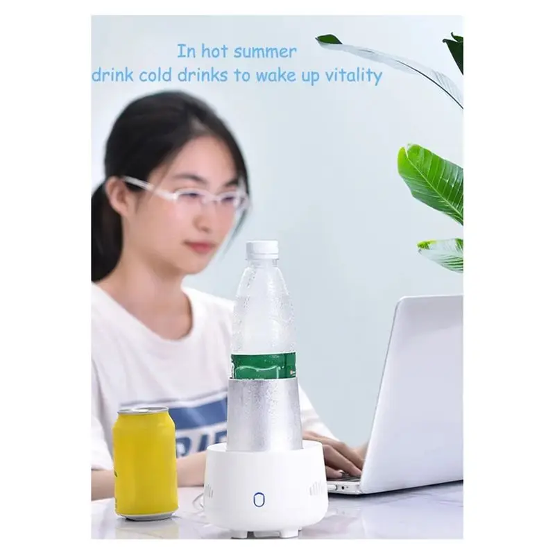 12V 24V 차량용 미니 냉장고 휴대용 듀얼 용도 냉장 컵 (자동차/가정용)