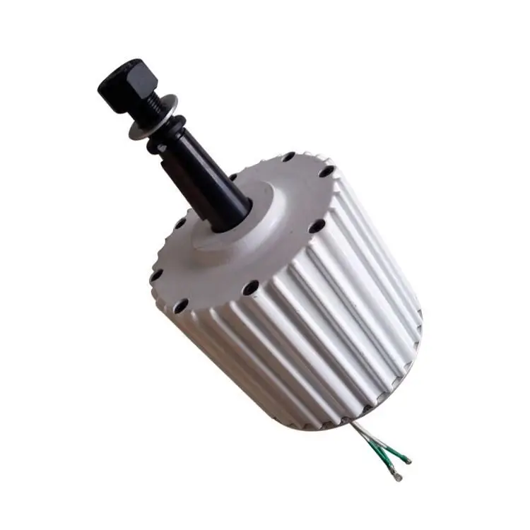 

1000W 3 phase ac PM synchronous alternator 1500W Max. 0.62NM start torque 48V maglev verticale as windturbine generator