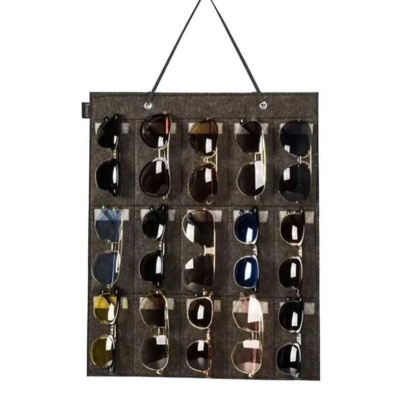 Sunglasses Organizer Storage Wall Mounted Hanging Sunglasses Organiser