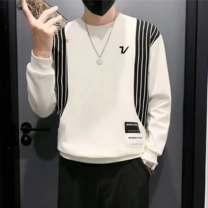 명품 Autumn Golf Wear Men New Luxury T-shirt Korean Stripe Casual Long Sleeves High Quality Golf Tee Men's Clothing 골프용품