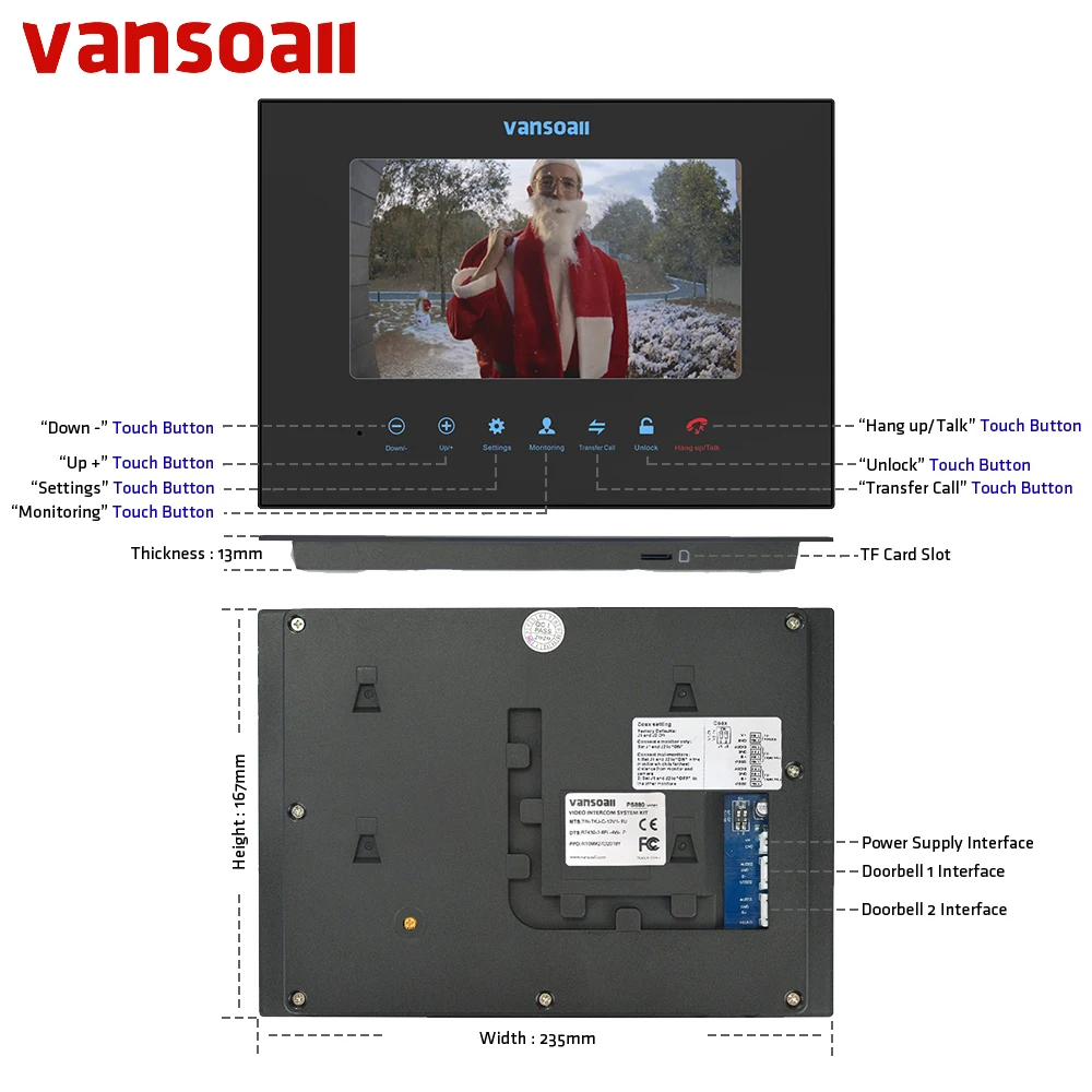 Рисунок 6 - Видеодомофон Vansoall