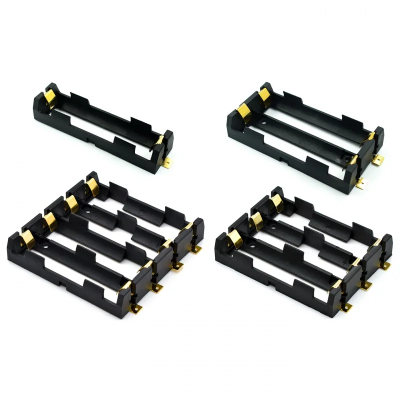 

18650 SMD 18650 Коробка для держателя аккумулятора Внешняя батарея с фотоаккумулятором SMT 1x2x3x4