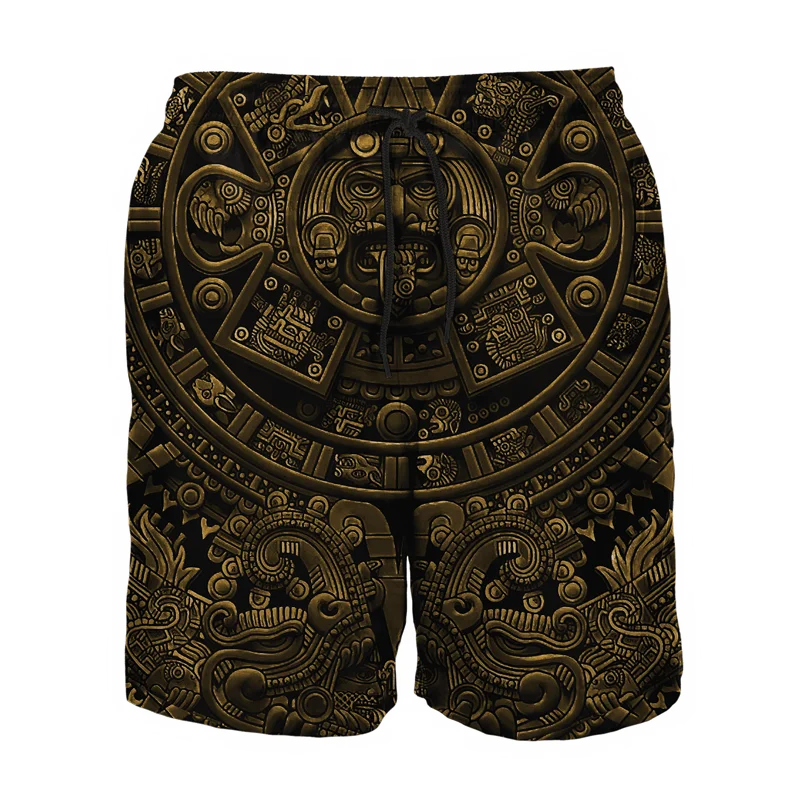 

3D Printed Flag Of Mexico Beach Shorts Men Gothic Board Shorts Swimsuit Homme Bermudas Surf Swim Trunks Cool Ice Shorts Clothes