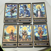 Van Gogh Tarot Deck 78 Tarot Cards 10.3*6cm Illustration Divination Wisdom Oracle Cards 1