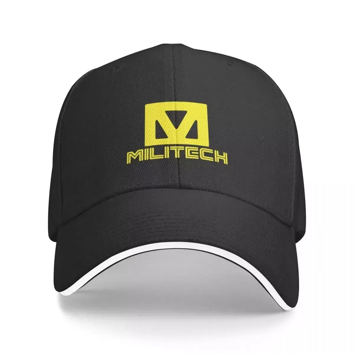 

2024 New Cyberpunk Militech Baseball Cap Snapback Cap Trucker Hat Wild Ball Hat Brand Man Caps Hat For Men Women'S