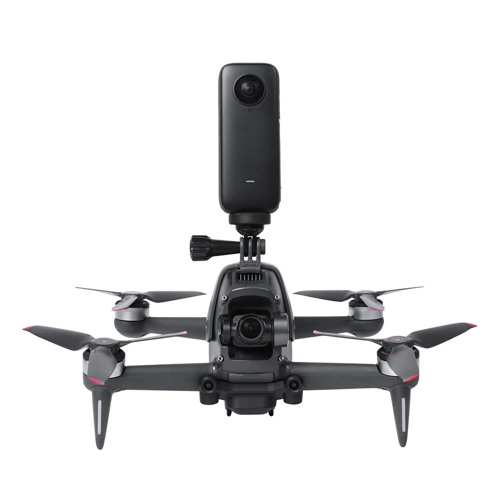 DJI FPV 드론 카메라용 카메라 다기능 확장 마운트 GoPro 스포츠 액션 카메라 마운트용 상단 브래킷