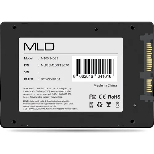 MLD M100 2.5 "240GB 530MB-520MB SATA3 SSD (MLD25M100P11-240)