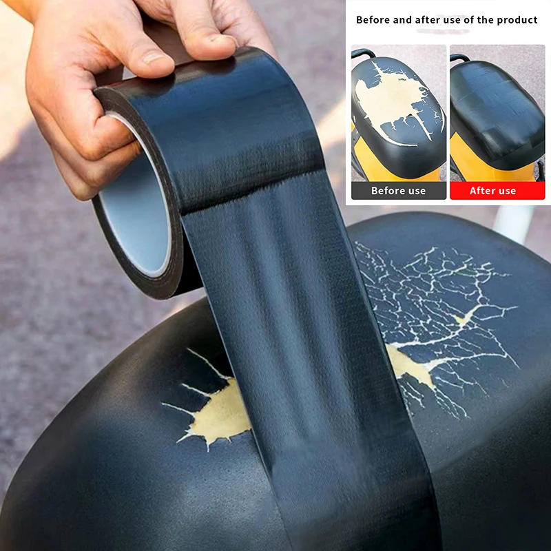 Waterproof High Viscosity Repair Tape Leather Repair Leather Repair Material Leather Repair Patch 1Roll Cushion Repair Leather Seat Sofa Leak Repair Leather Wear-Resistant Repair Leather Repair Tape