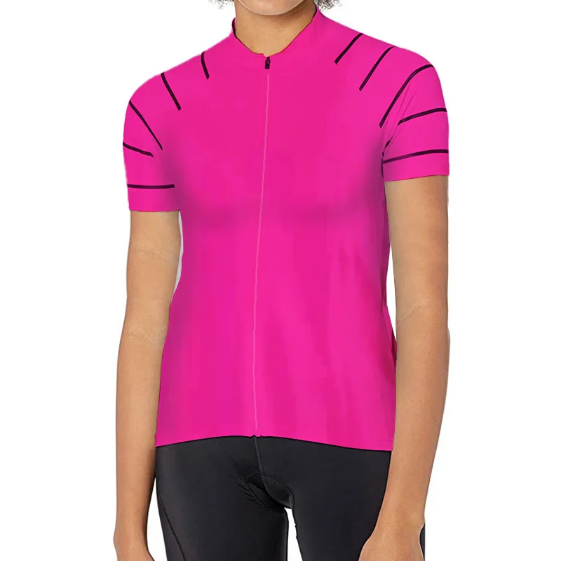 

Short Sleeve Cycling Jersey for Women, Road Shirt, Bicycle Top, Motocross Clothes, Woman Jacket, Sport Shirt, Road Bike Wear