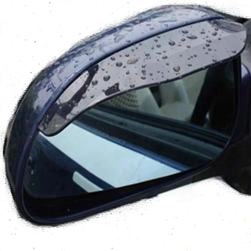 2Pcs Pvc Car Back Mirror Sopracciglio Parapioggia Adesivo Per Toyota Wishes Mark X Supra Gt86 4Runner Avensis Camry Rav4 Prado Corolla