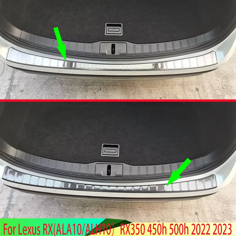 ForLexusRXALA10ALH10RX350450h500h20222023StainlessSteelRear