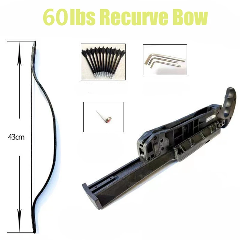 60 Pound Outdoor Hunting Shooting Reverse Bow 7 Series Quick Shooting Archery Compound Bow and Arrow Accessories Package 3