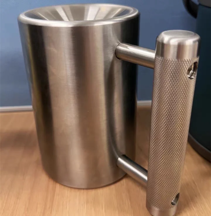 8kg Dumbbell heavy mug 17.6lbs 10.5oz 304 Food Grade Stainless Steel Sports Water Cup
