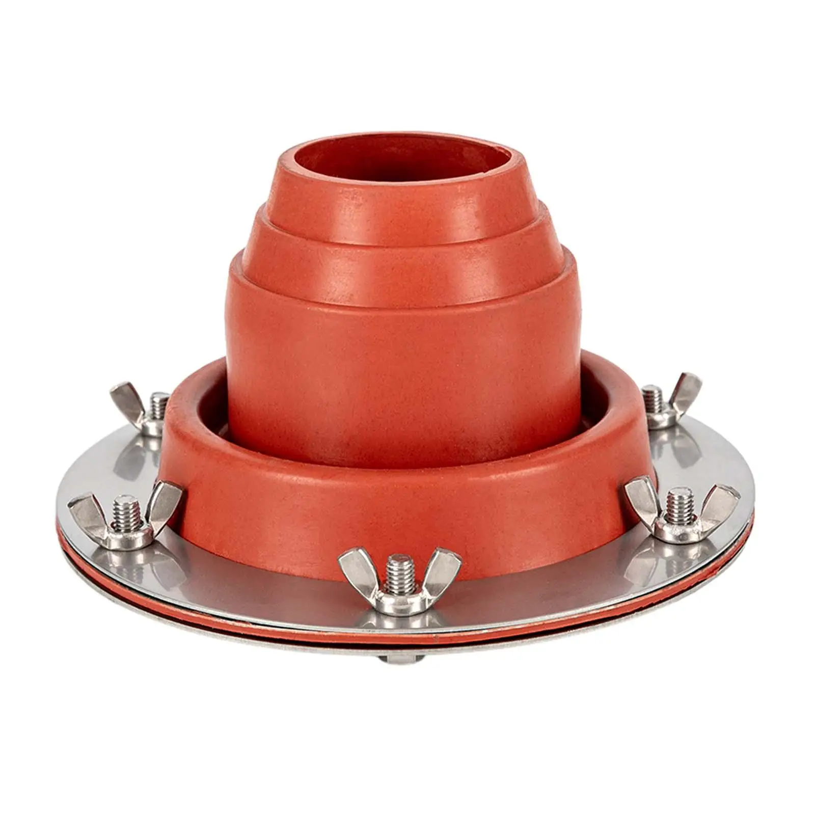

Silicone Tent Stove Jack Firewood Stove Tube Silicone Furnace Fireproof Protection Ring for Outdoor Backpacking Camping Tent