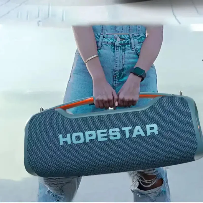 

Hopes Tar Horn Outdoor 100W Subwoofer Speaker Blue Tooth Speakers Bass High Quality Loud Portable Audio Player A60