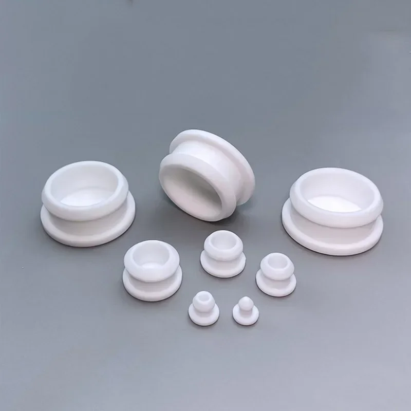 Silicone Rubber Caps Rubber Caps Silicone Rubber Plugs 2-50mm White