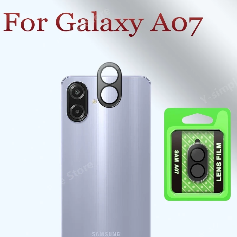 Premium Metal Camera Lens Protector - 3D Snap-On Anti-Scratch Glass Lens Film
