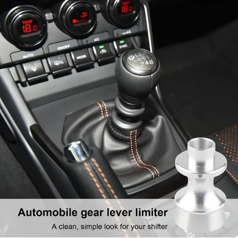 Aluminum Alloy Gear Shift Knob Reverse Lockout Lever Lifter Up for Subaru BRZ Toyota FT86 GT86 Gear Lever Limiter car gear shift knob gear shift knob adapter