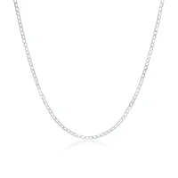 Collier en argent Sterling 925 pour hommes et femmes, 2/4/6/8/10/12MM, 40-75cm, chaîne avec fermoir à homard, bijoux de fiançailles, vente en gros 5