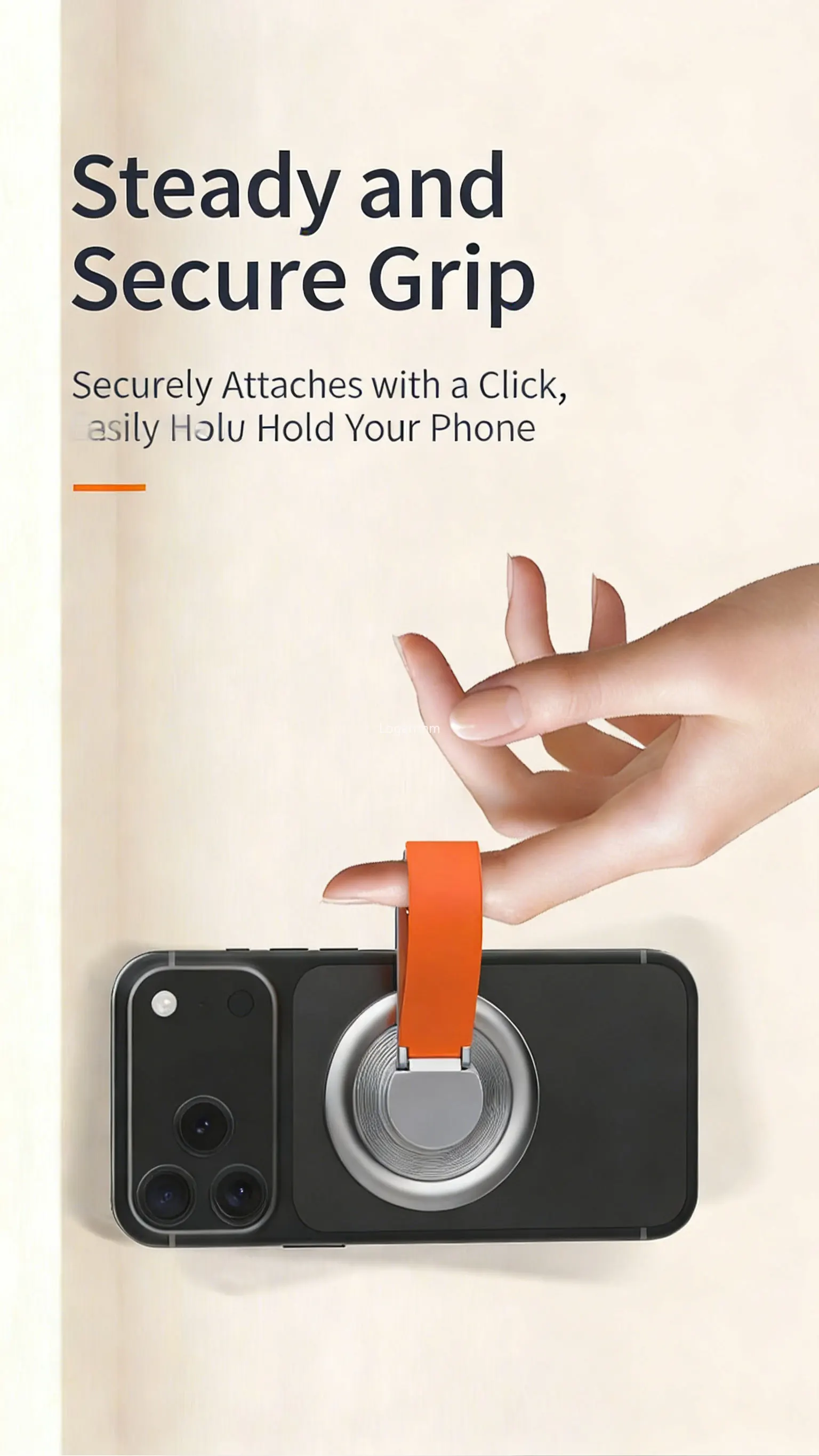 2026 Fingerring 360 ° Rotierender magnetischer Telefonständer für MagSafe Ringhalter Schreibtischhalterung für iPhone 12/13/14/15/16/17 Samsung – Detail 11