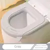 Toilet Mat Soft High Elastic Eva Bathroom Accessories Bathroom Warmer Seat Lid Cover Pad Washable Heads Bathroom Closestool Mat 2