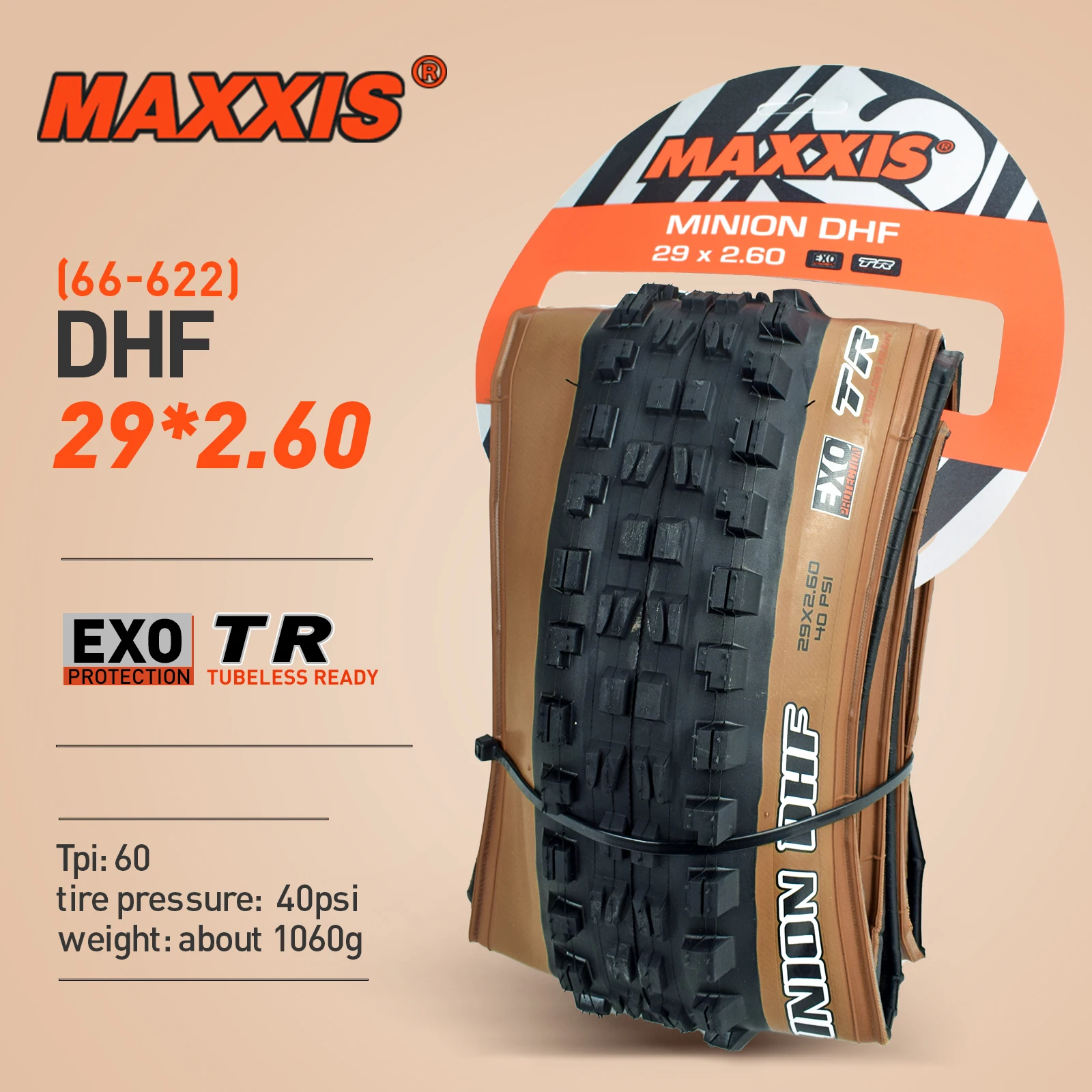 MAXXIS 29 Tubeless Ready 29*2.3/2.4 Bicycle Tire 29*2.5 29*2.6 DH