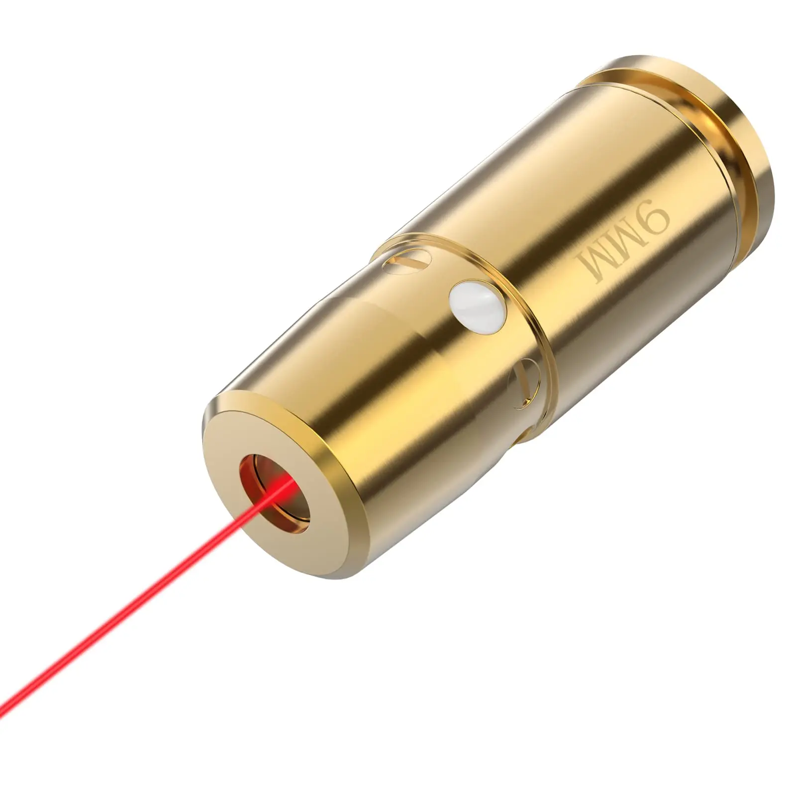 Laser Bore Sight Optics Cartridge Red Dot 9MM Bore Boresighter For Pistol Rifle Scope Hunting Accessories 6 Batteries