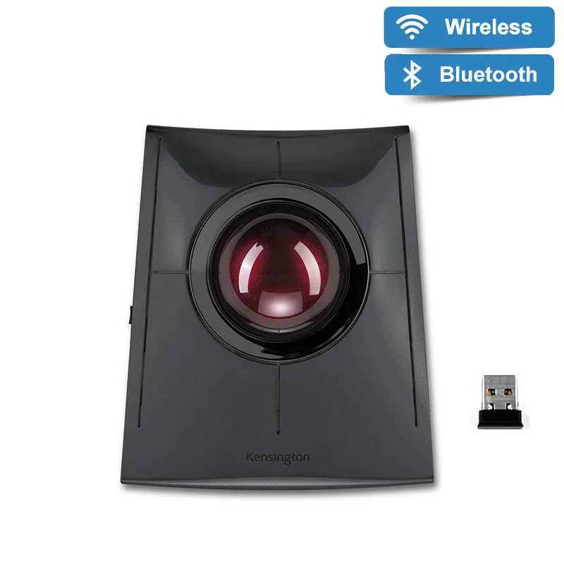 ケンジントンスリムプロトラックボールワイヤード、Bluetooth、2.4GHz 