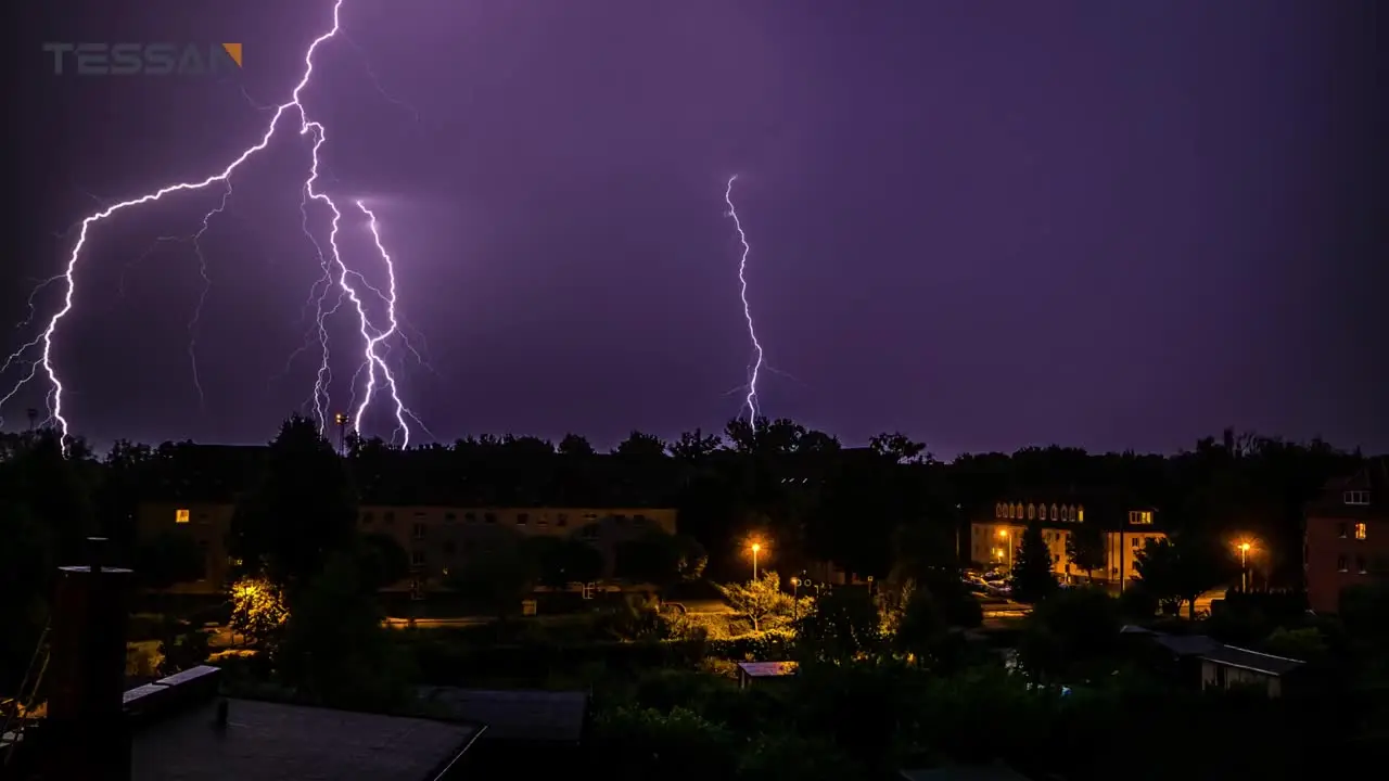 TESSAN Vertical Tower Extension Power Strip EU Plug Tower Multiple