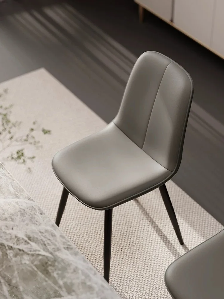Simple modern dining chair dining chair Luxury chair home armchair Nordic dining table and leisure coffee hotel stool