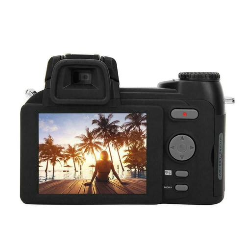 사진 촬영용 전문 DSLR 카메라, 24 배 광학 줌, 자동 초점, 33MP 3 렌즈, 1080P HD 디지털 비디오 캠코더, 야외 3